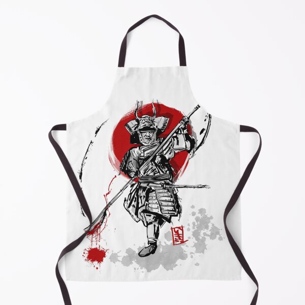 Artikelvorschau, Sumi-e-Samurai entworfen und verkauft von WoodwayIdeas.