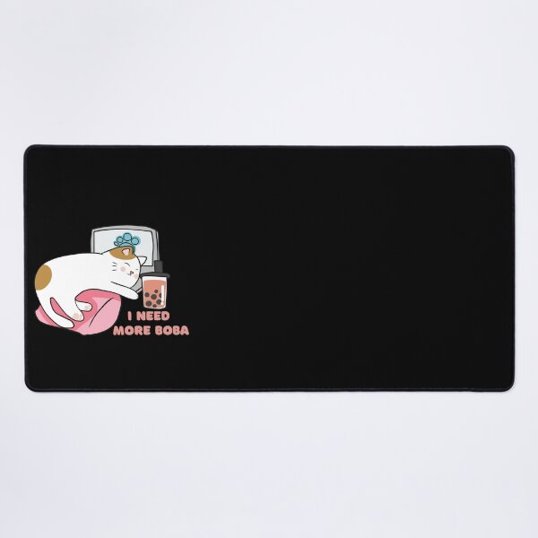 Item preview, I need more Boba Boba tea lover sleeping Bobaholic cat designed and sold by Artistusha.