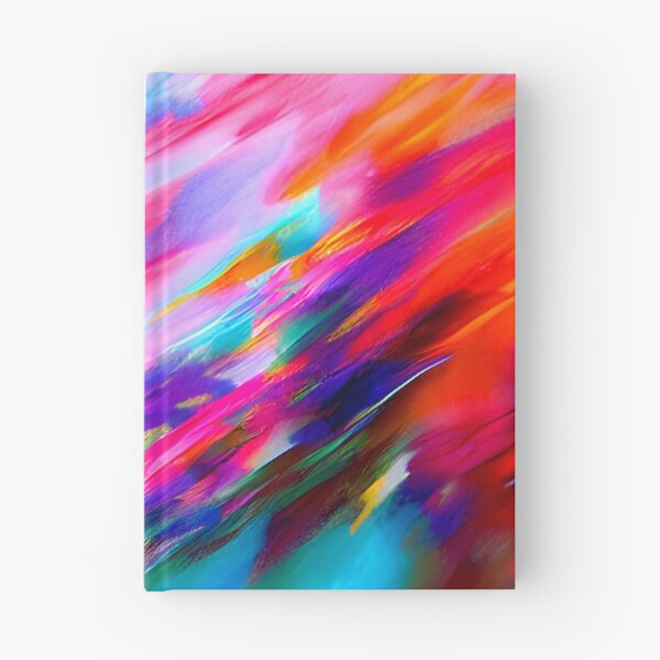 Item preview, thick dense paint pattern knife art - pink blue paint pattern #2 designed and sold by supeart.