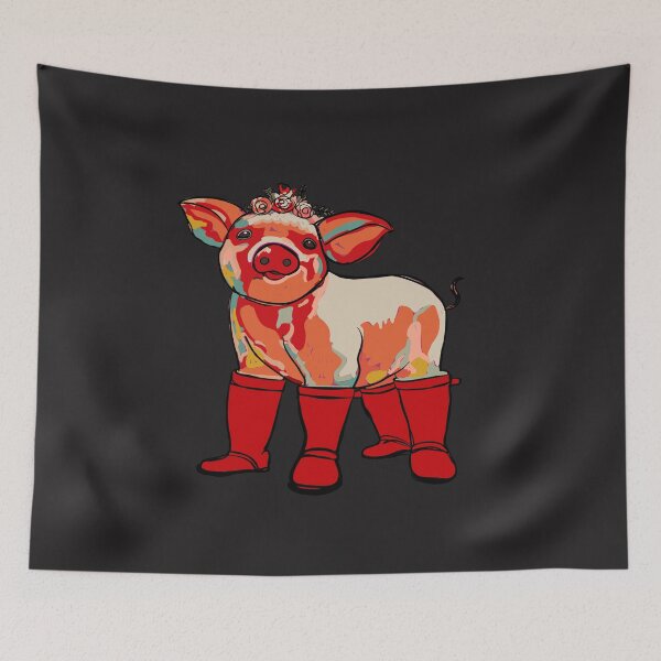 Aperçu de l'œuvre Joli Cochon créée et vendue par RTMTSHIRTS.