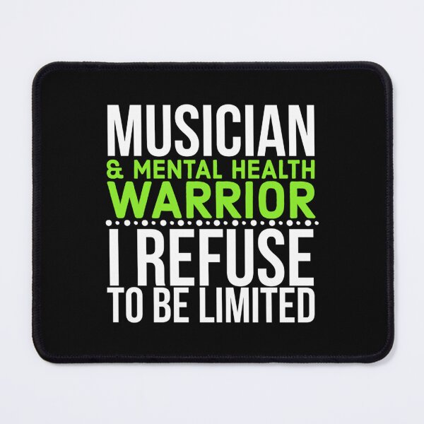 Item preview, Musician And Mental Health Warrior I Refuse To Be Limited Classic T-Shirt designed and sold by adryaslayehp.