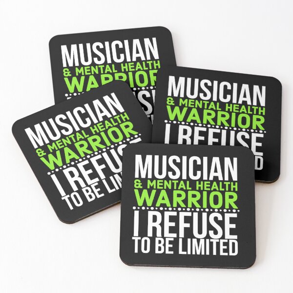 Item preview, Musician And Mental Health Warrior I Refuse To Be Limited Classic T-Shirt designed and sold by adryaslayehp.