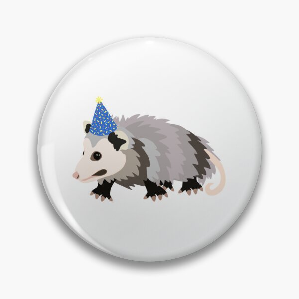 Artikelvorschau, Party Opossum Opossum Kumpel entworfen und verkauft von Nikk Tetreault.