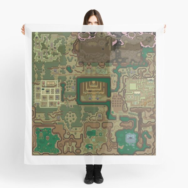 Item preview, LttP: Dark World Map designed and sold by reikaitantei1.
