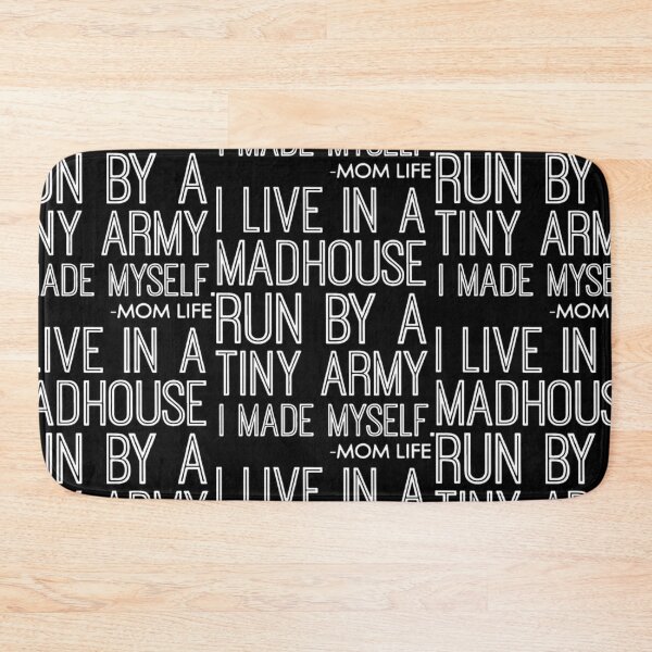 Item preview, I live in a madhouse run by a tiny army  designed and sold by aryagiri.