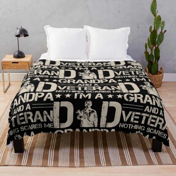Item preview, I m a dad grandpa and a veteran nothing scares me  designed and sold by aryagiri.