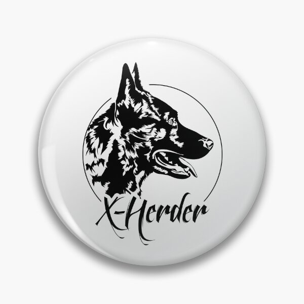 Item preview, X Herder Dogs X Herder Dogs Portrait designed and sold by dogarts.