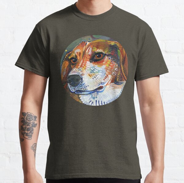 Beagle-type Dog Painting - 2022 Classic T-Shirt