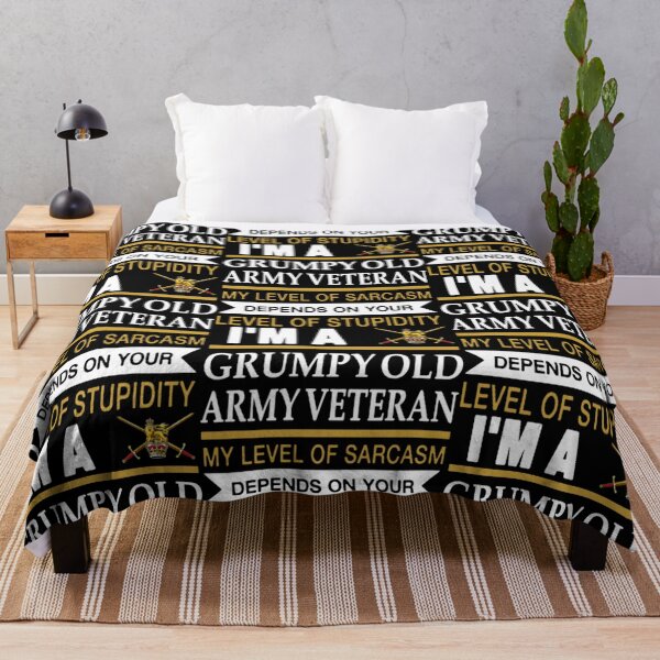 Item preview, I m a grumpy old army veteran my level of sarcasm designed and sold by aryagiri.