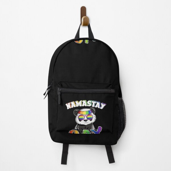 Item preview, Self-Accepting Namaste Gay Meditator Colorful Graphic designed and sold by Cedinho.