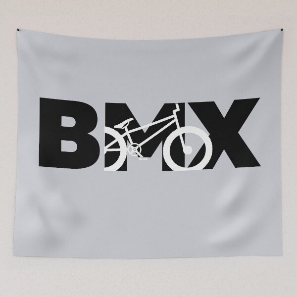 Item preview, BMX White Bicycle  designed and sold by LTM-tee.