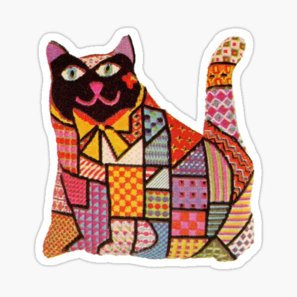 Resultado de imagen de gatos patchwork PATRONES