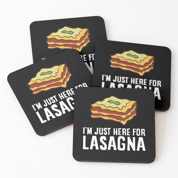 Item preview, Lasagna - I'm just here for Lasagna designed and sold by Mohja-Design.