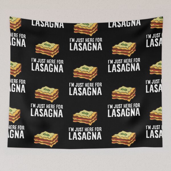 Item preview, Lasagna - I'm just here for Lasagna designed and sold by Mohja-Design.