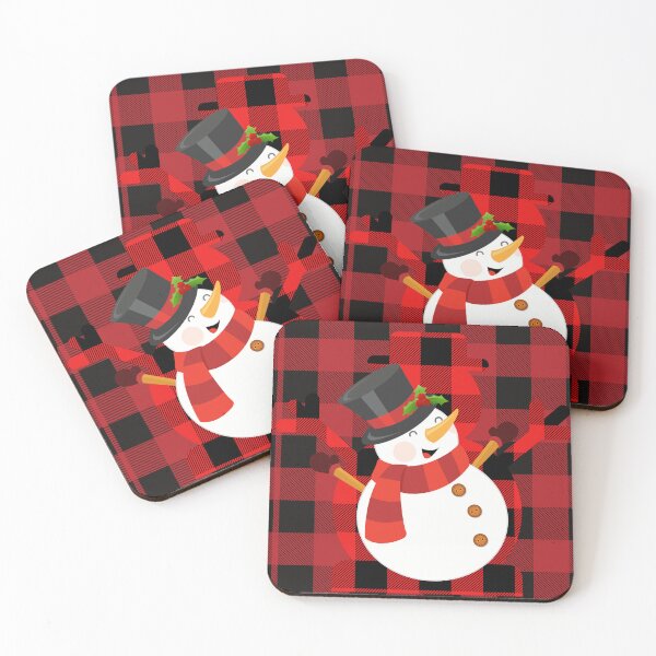 Item preview, Christmas Chronicles - Vintage Plaid Happy Snowman designed and sold by ttsayt1earth.