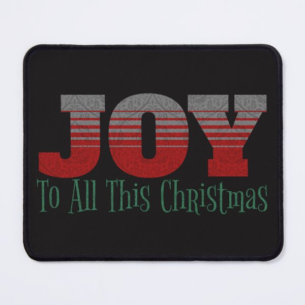 Item preview, Retro Vintage Joy To All this Christmas is perfect for the floral Christmas lovers this holiday season designed and sold by tranquilbeach.