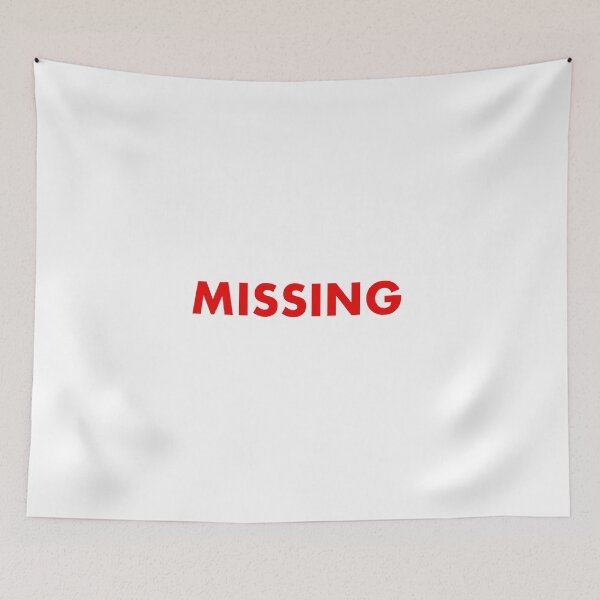 Item preview, Missing designed and sold by DankSpaghetti.