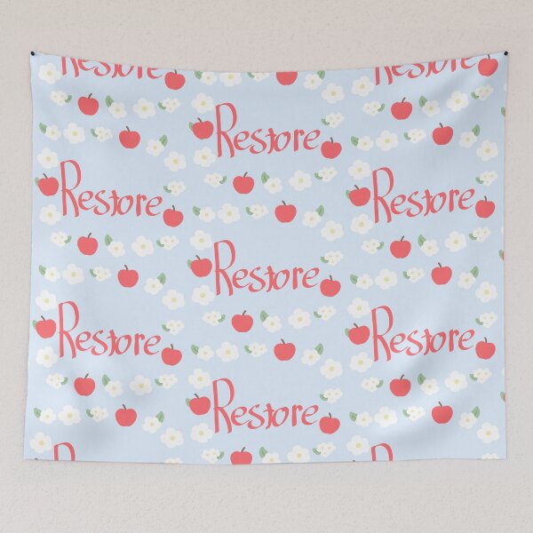 Item preview, Restore Apple Flowers designed and sold by kotastrophe.