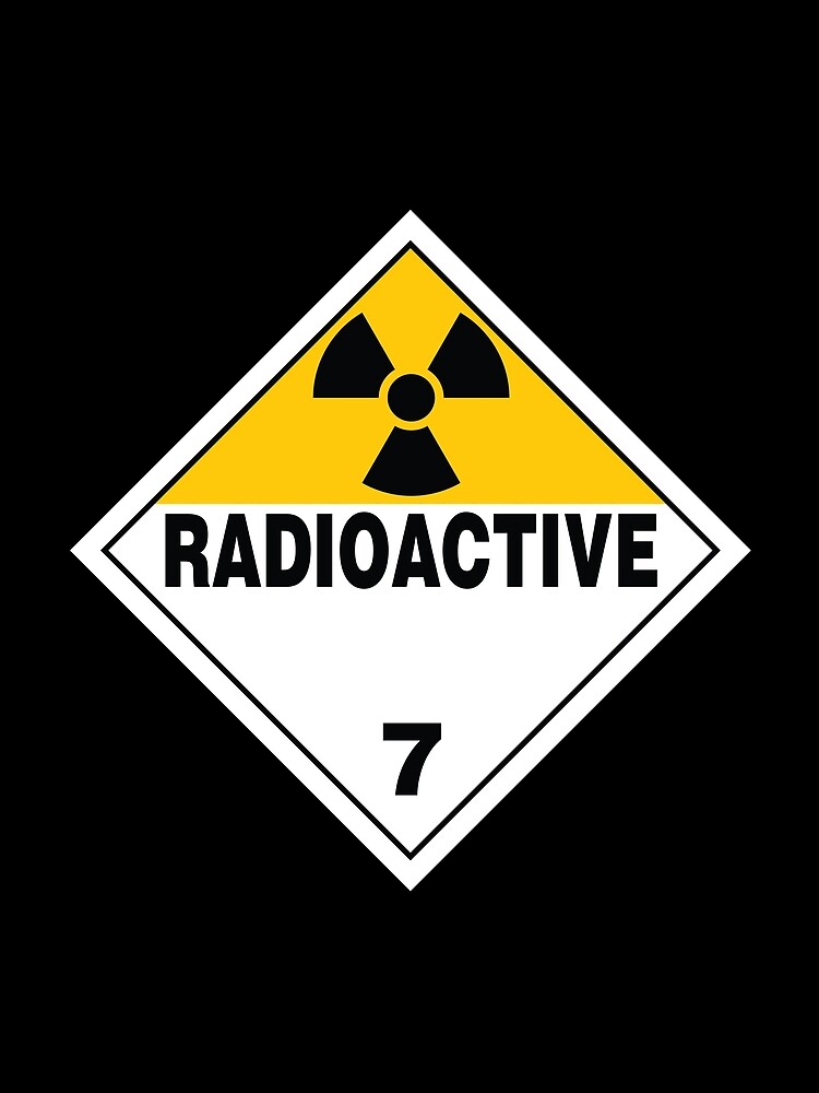 Thumbnail 5 von 5, Grafik T-Shirt, Radioaktives Warnschild designt und verkauft von rupertrussell.