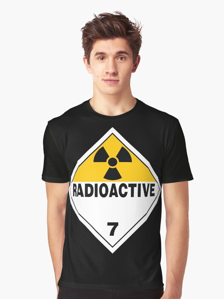 Thumbnail 1 von 5, Grafik T-Shirt, Radioaktives Warnschild designt und verkauft von rupertrussell.