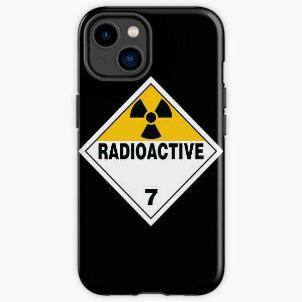 Radioactive Warning Sign iPhone Tough Case