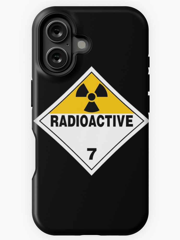 Thumbnail 1 von 4, iPhone-Hülle, Radioaktives Warnschild designt und verkauft von rupertrussell.