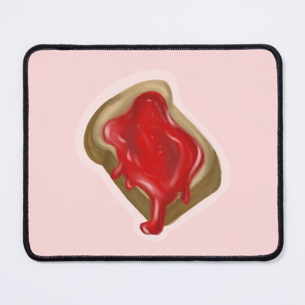 Item preview, Toast and Jelly Painting Sticker designed and sold by GraphicsByGabby.