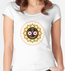 Lord Jagannatha. Women's Fitted Scoop T-Shirt