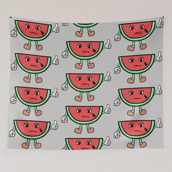 Item preview, Cartoon Watermelon  designed and sold by Lil-Bit-Batty.