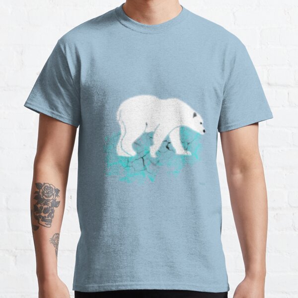 Endangered Polar Bear - Walking On Thin Ice Classic T-Shirt