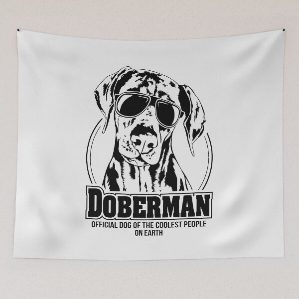 Item preview, Doberman coolest people dog saying dogs saying designed and sold by dogarts.