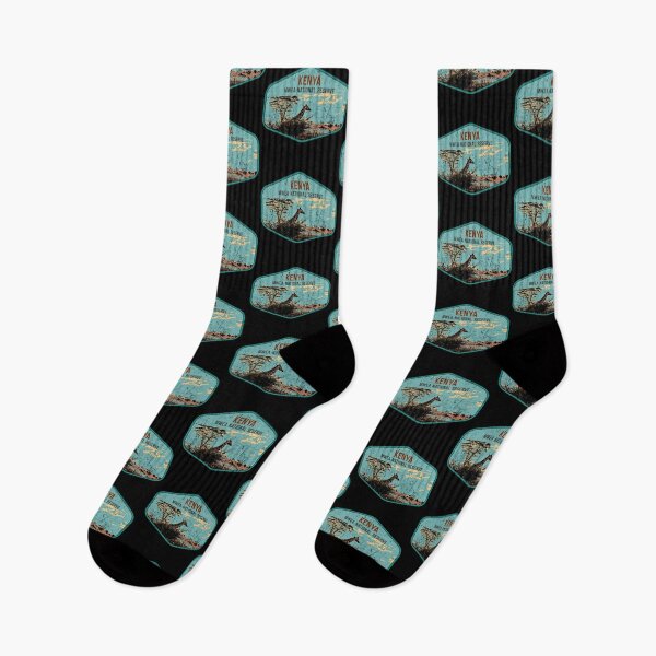 Item preview, Mwea national reserve Kenya Africa vintage travel decal, african giraffe designed and sold by Lemomo-zoo.