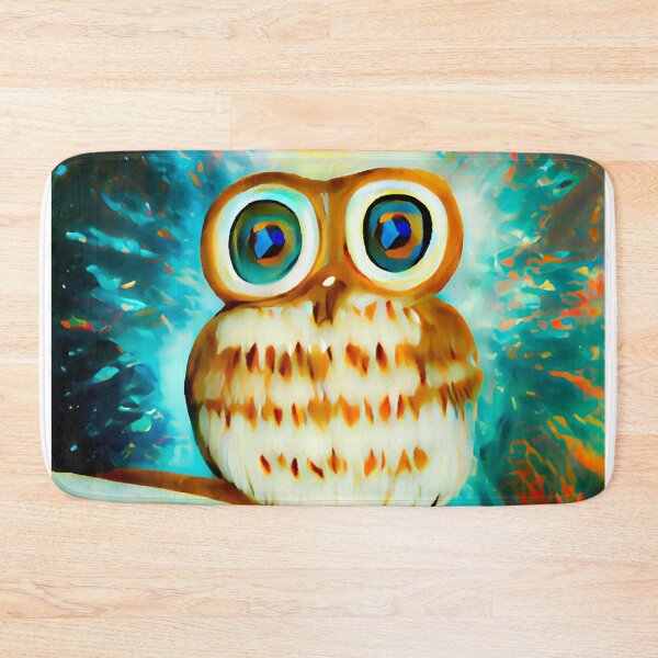 Item preview, Owl painting  designed and sold by shrolts.