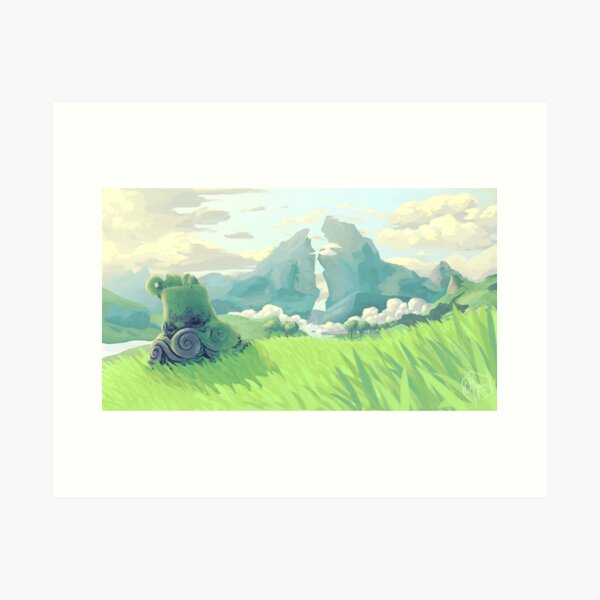 Item preview, Dueling Peaks designed and sold by MyrineArt.
