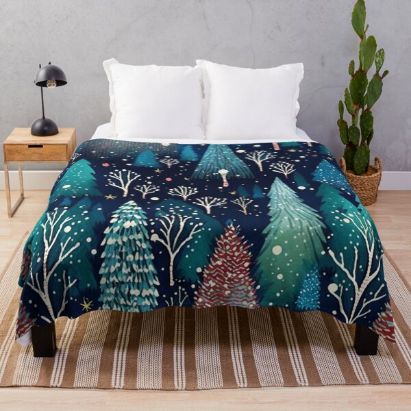 Item preview, Christmas night in the forest designed and sold by RoseAesthetic.