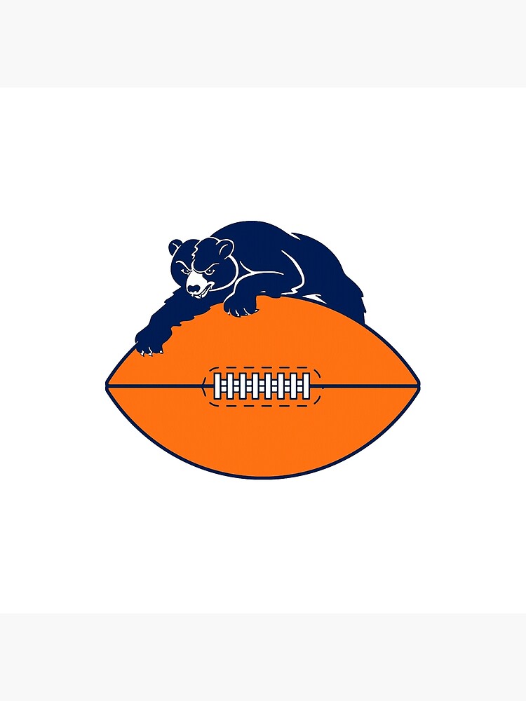 Adesivo Chicago Bears 20x20 Cm - Decalcomania Ufficiale NFL Per - Foto 3