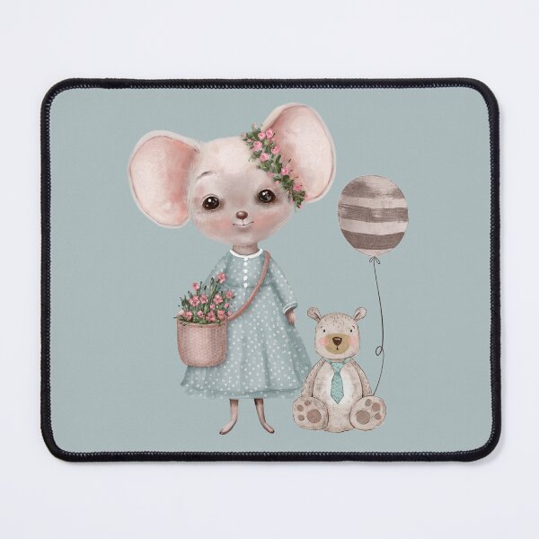 Item preview, Watercolor mouse nursery art, forest animals, mouse, mouse child picture nurse, mouse art, mouse painting, mouse illustration, mouse drawing, mouse art designed and sold by Artsareus.