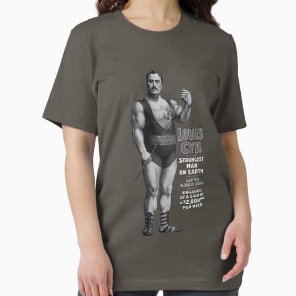 Item preview, Strongest Man On Earth - Vintage Strongman Louis Cyr designed and sold by warishellstore.