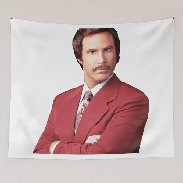 Item preview, ron burgundy anchorman designed and sold by LukeWoodsDesign.
