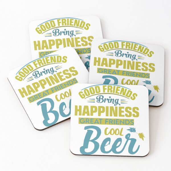 Item preview, good-friends-bring-happiness-great-friends-cool-beer designed and sold by Usatazon on.