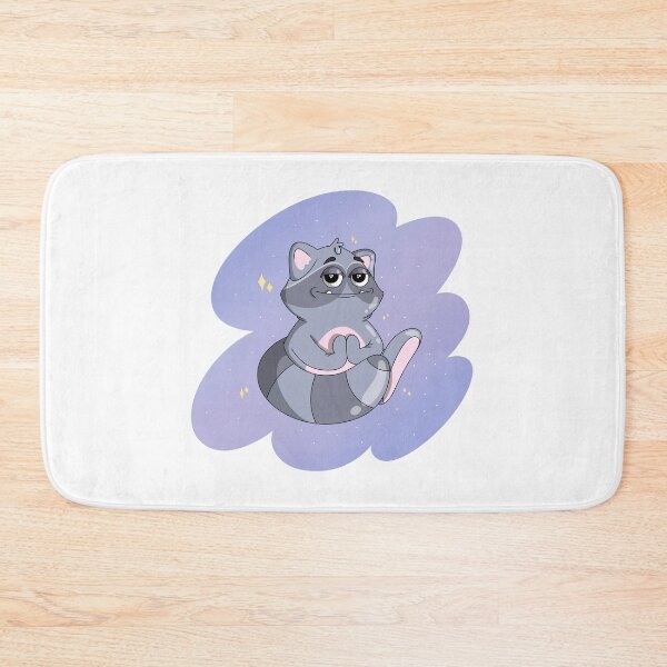 Item preview, Yoga raccoon designed and sold by ohammaru.