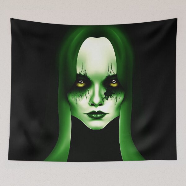 Item preview, Witch Portrait Digital Painting designed and sold by Nitram1990.