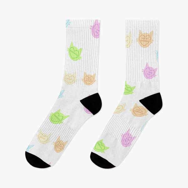 Item preview, Kitty Love Hearts designed and sold by ConnieCookiee.