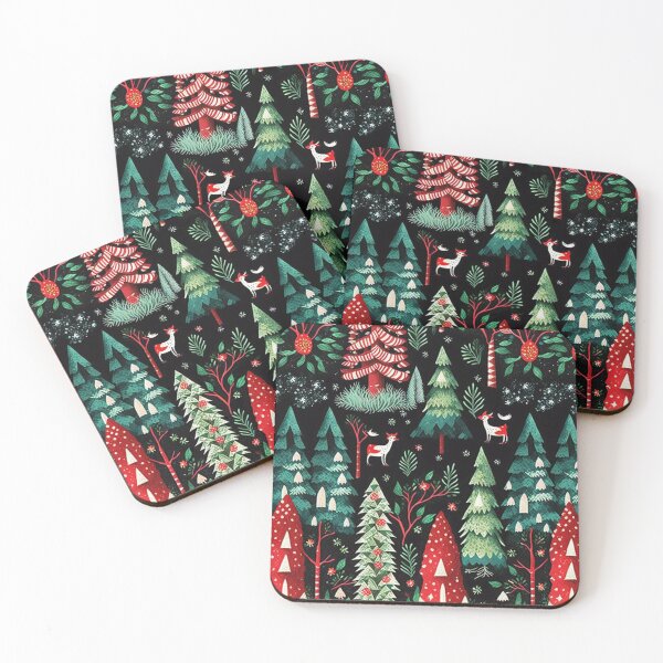 Item preview, Christmas night in the forest IV designed and sold by RoseAesthetic.