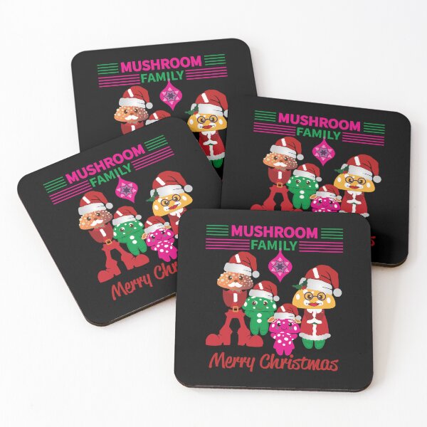 Item preview, CHRISTMAS TIME FAMILY TIME CUTE MUSHROOMS | FAMILY GIFT FOR CHRISTMAS|COLORFUL FUNNY  CHRISTMAS designed and sold by al21ex.