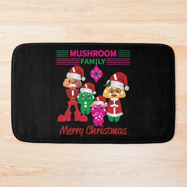 Item preview, CHRISTMAS TIME FAMILY TIME CUTE MUSHROOMS | FAMILY GIFT FOR CHRISTMAS|COLORFUL FUNNY CHRISTMAS designed and sold by al21ex.