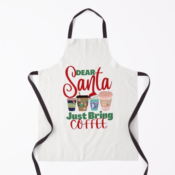 Item preview, Funny Dear Santa Just Bring Coffee Christmas Designs designed and sold by Manilyn0907.