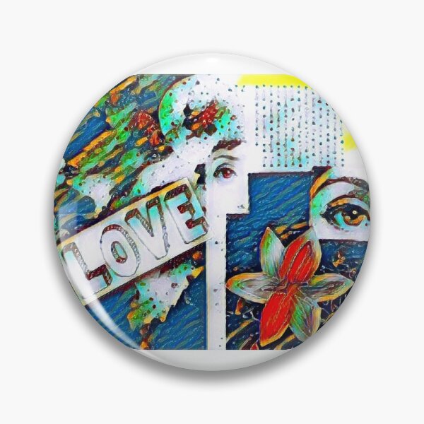 Item preview, Love paper collage  designed and sold by Loretta Botha.