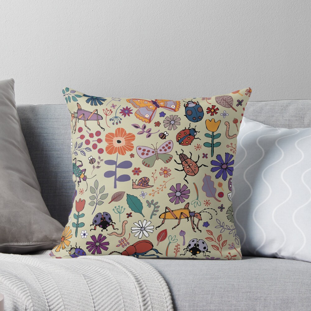 Item preview, Throw Pillow designed and sold by Cecca-Designs.