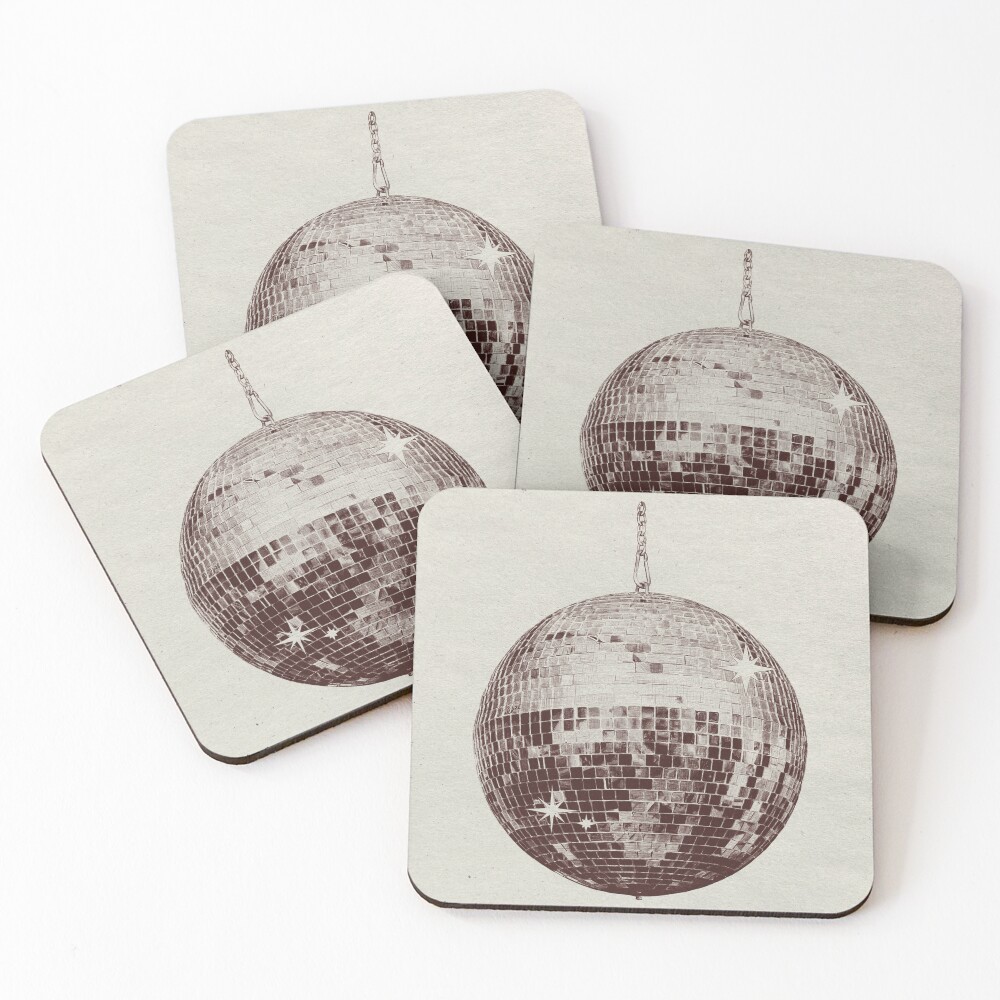 Item preview, Coasters (Set of 4) designed and sold by artbyemuu.